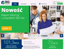 Tablet Screenshot of big.pl